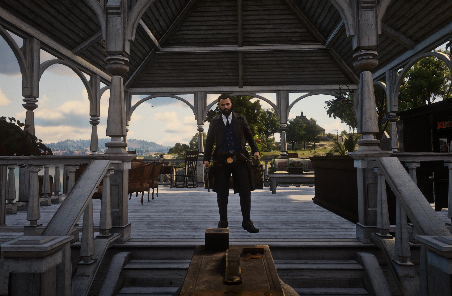 Comisarios patrullando