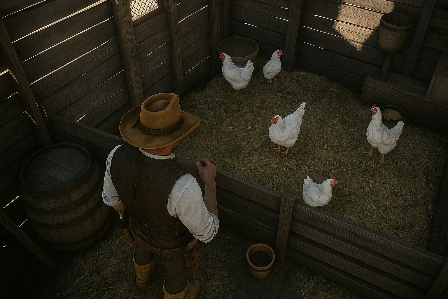 Imagen del armero en acción