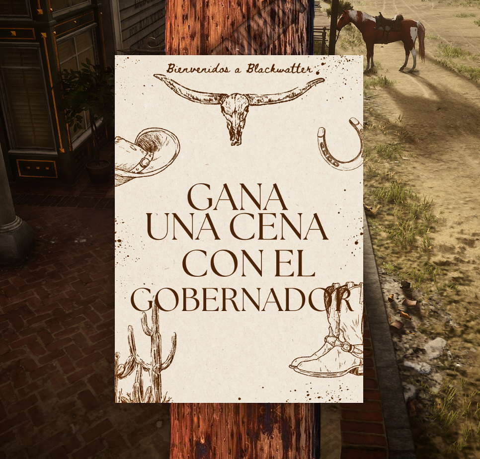 Resultado del cartel colocado